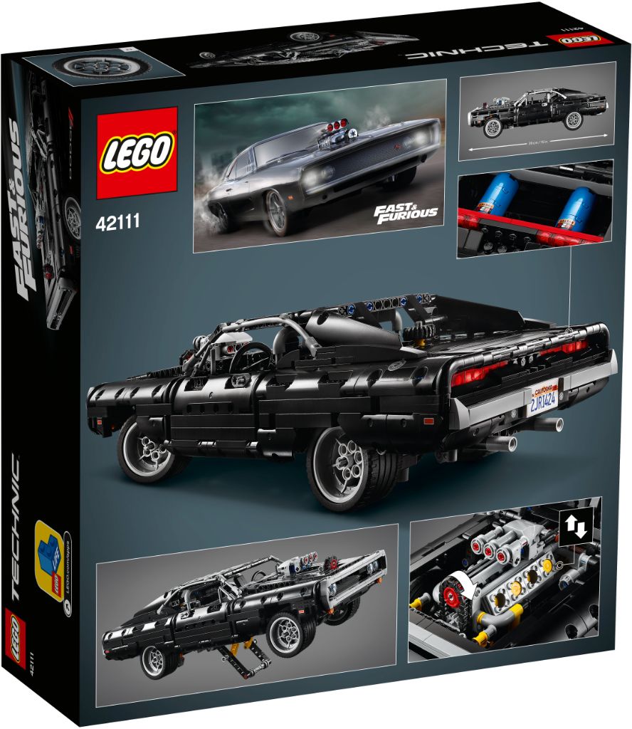 LEGO Technic Fast Furious 42111 Doms Dodge Charger 19