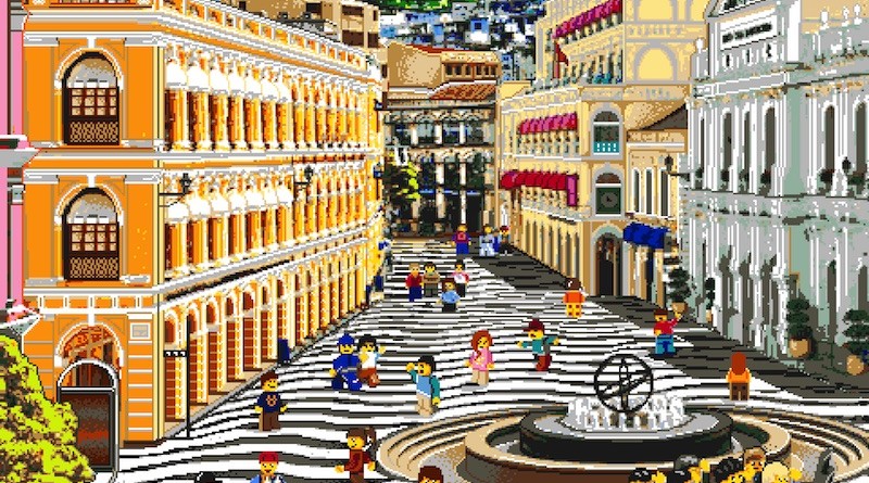 New LEGO Certified store in Macau features massive mosaic wall