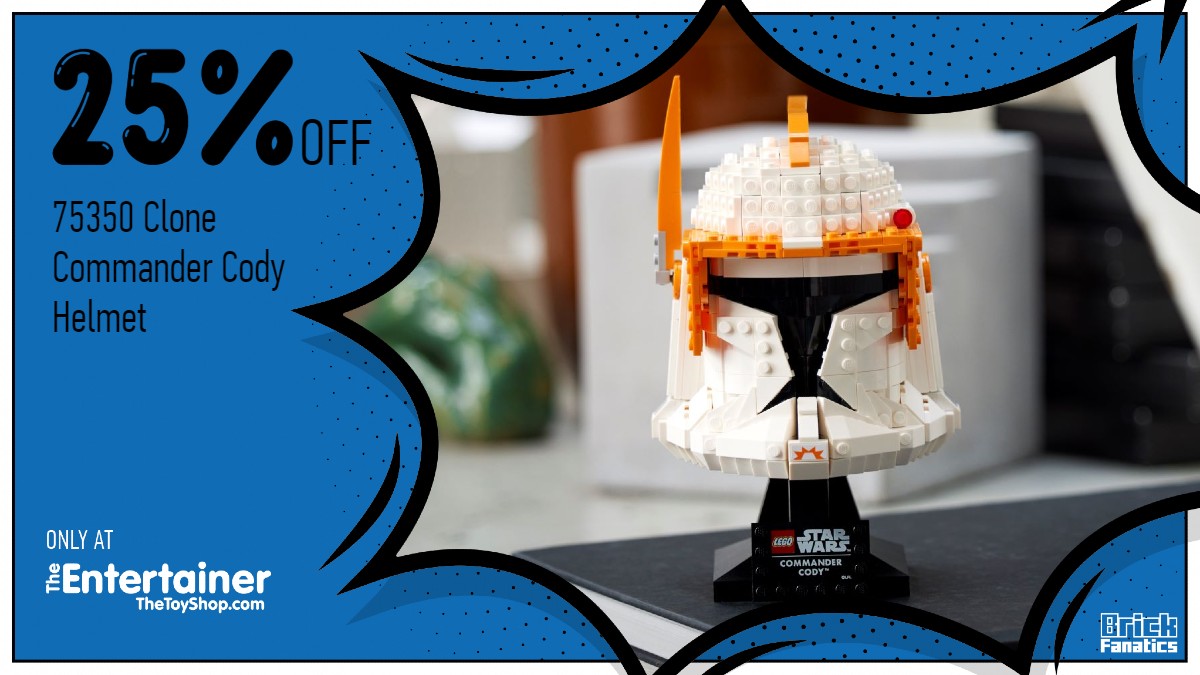 Best price yet: LEGO Star Wars 75350 Clone Commander Cody Helmet now just £44.99 