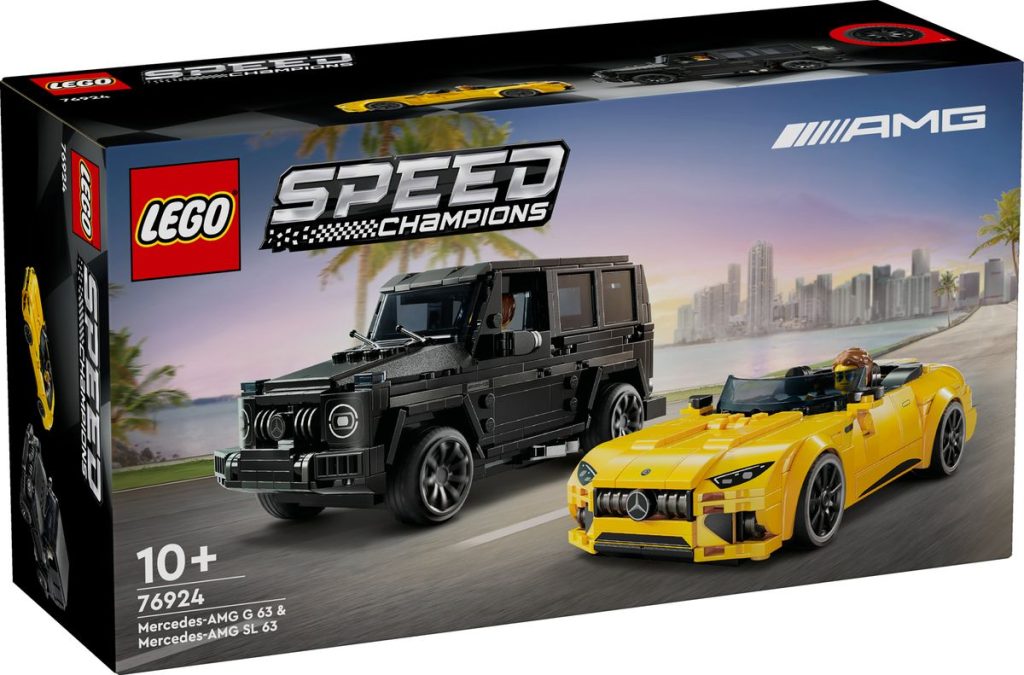76924 LEGO Mercedes G Klasse und SL 63 AMG 1024x675
