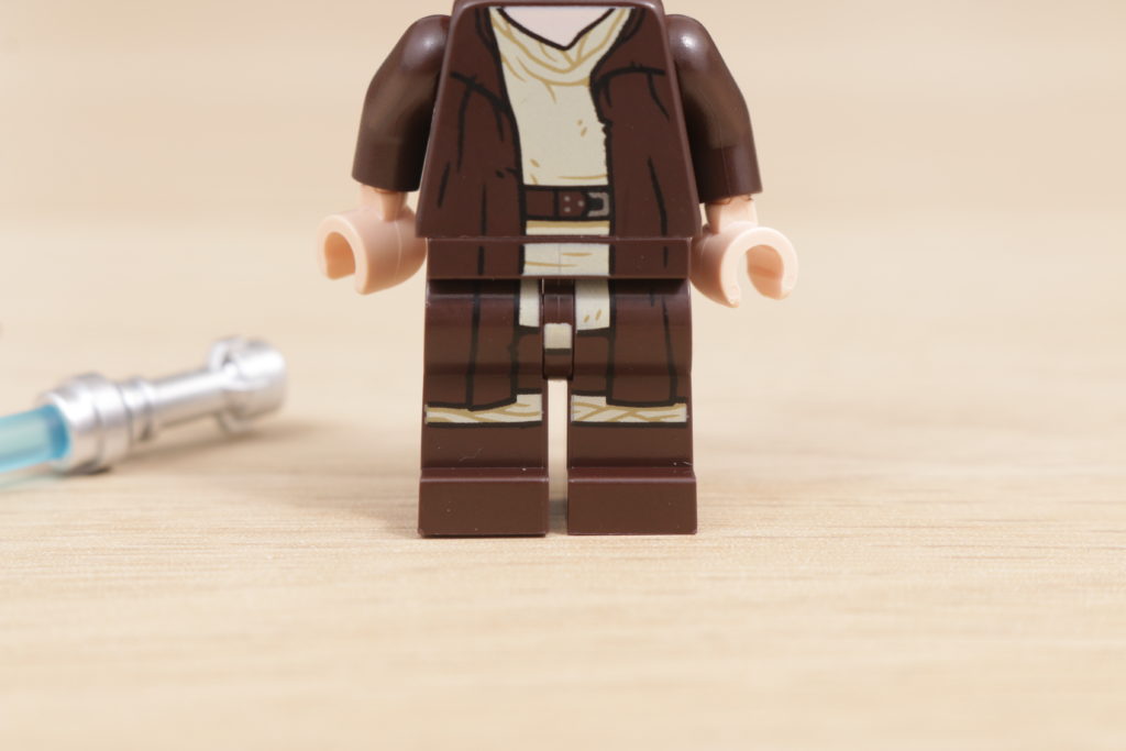 LEGO Star Wars 75334 Obi Wan Kenobi vs. Darth Vader leg printing 3 1024x683