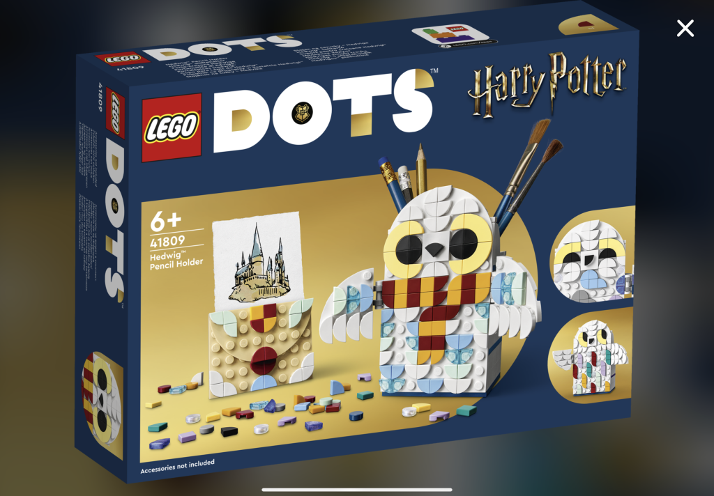 LEGO Harry Potter DOTS 41809 Hedwig Pencil Holder 1 1024x712