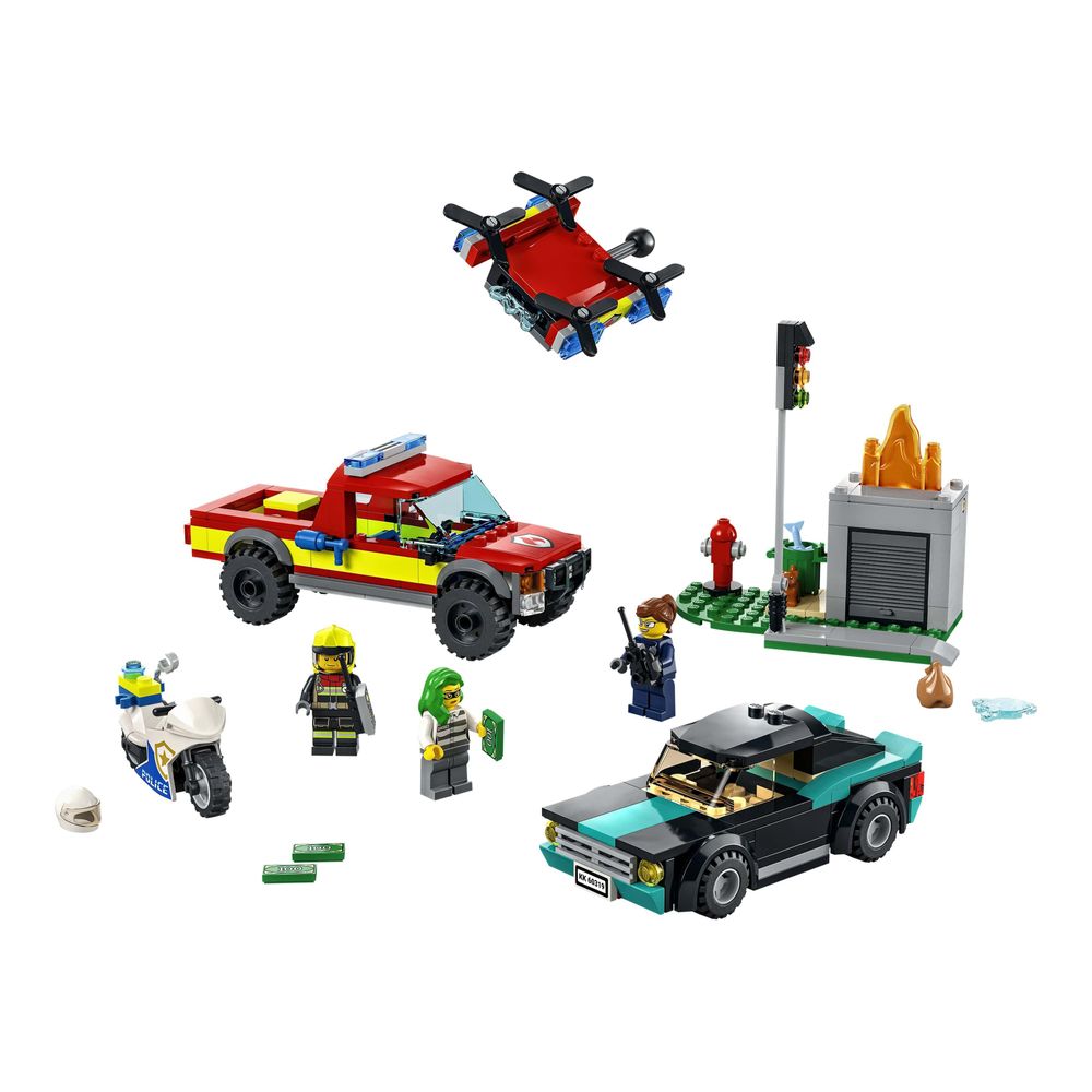 LEGO CITY 60319 Fire Chase 2