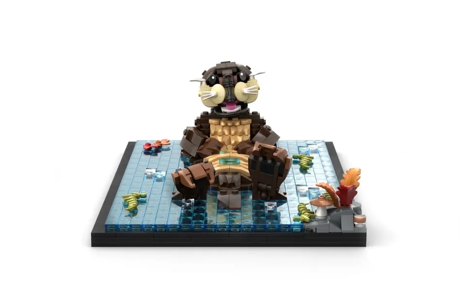 LEGO Ideas Floating Sea Otter 2