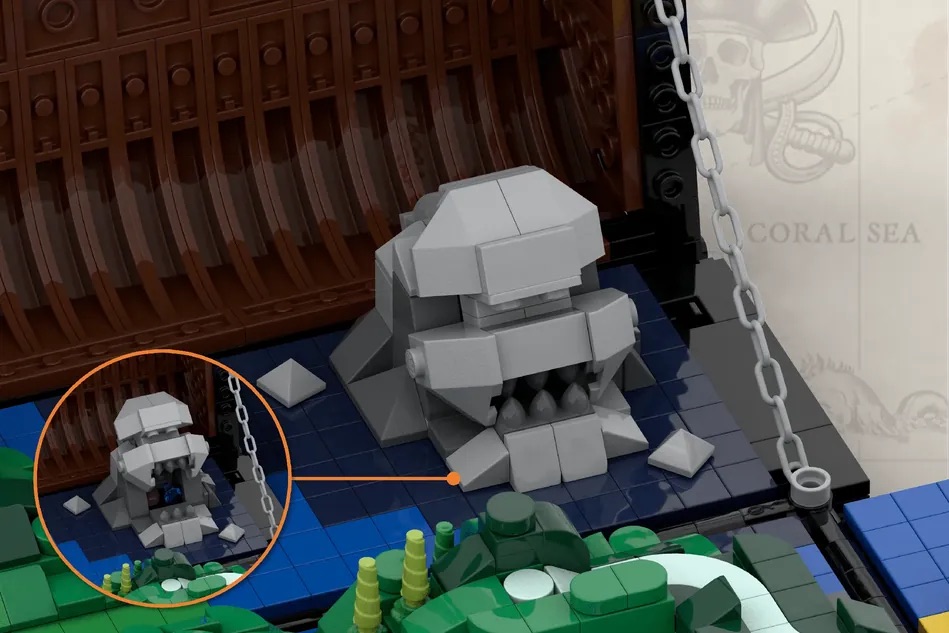 LEGO Ideas Pirate Treasure Chest 5