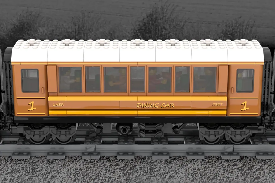LEGO Ideas Flying Scotsman LNER Class A3 4472 4 6 2 Pacific Steam Locomotive 6