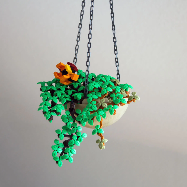 lego ideas hanging flowers 1