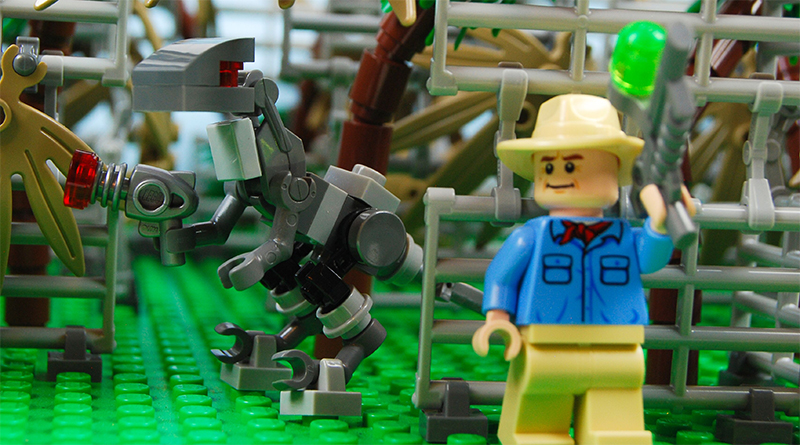 Welcome to LEGO Jurassic Park