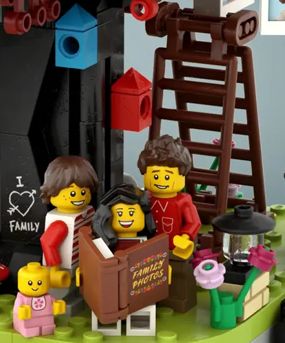 LEGO Ideas family tree accessories project