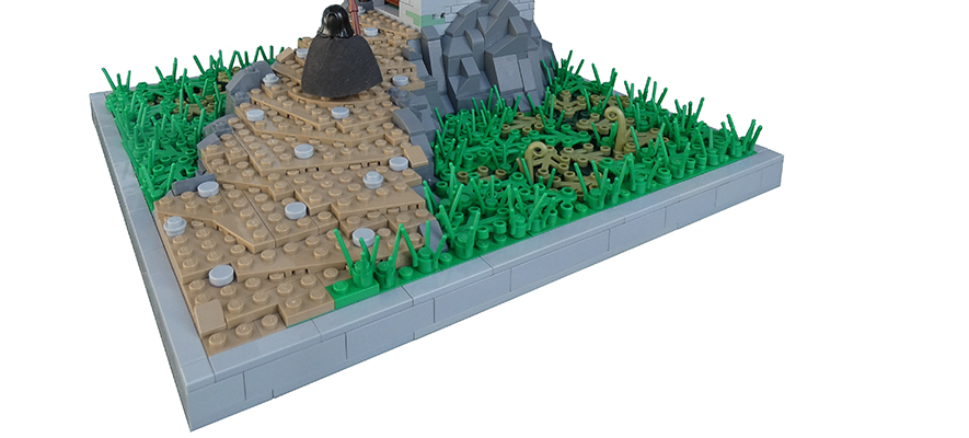 Brick Pic of the Day: A lonely tower