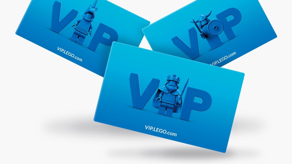 LEGO offering free VIP points for registering your collection