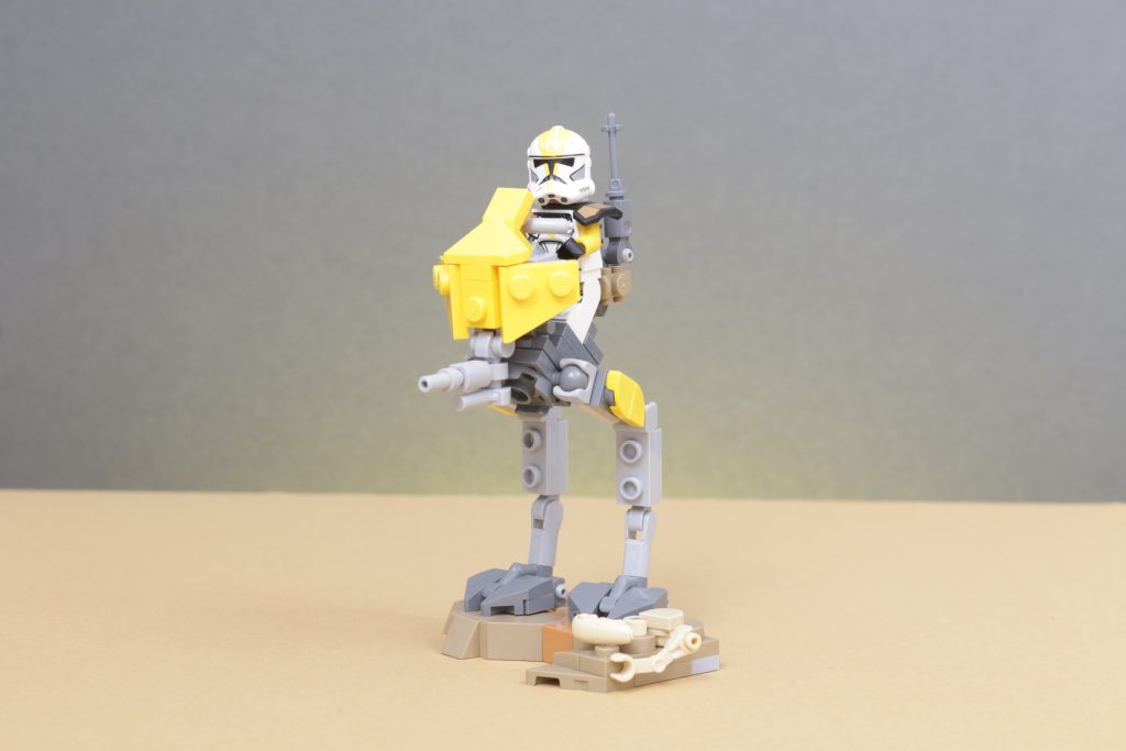 Custom LEGO Star Wars MOC AT RT 501st 327th Clone Troopers build 8 1024x683