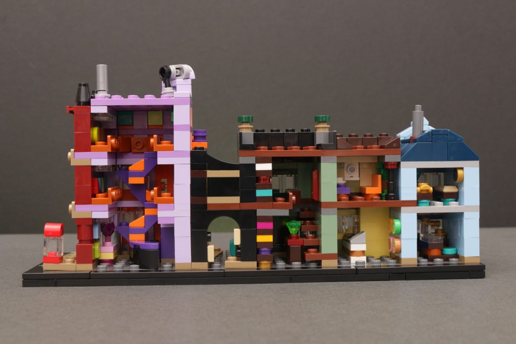 LEGO Harry Potter 76444 Diagon Alley Wizarding Shops review 22 1024x683