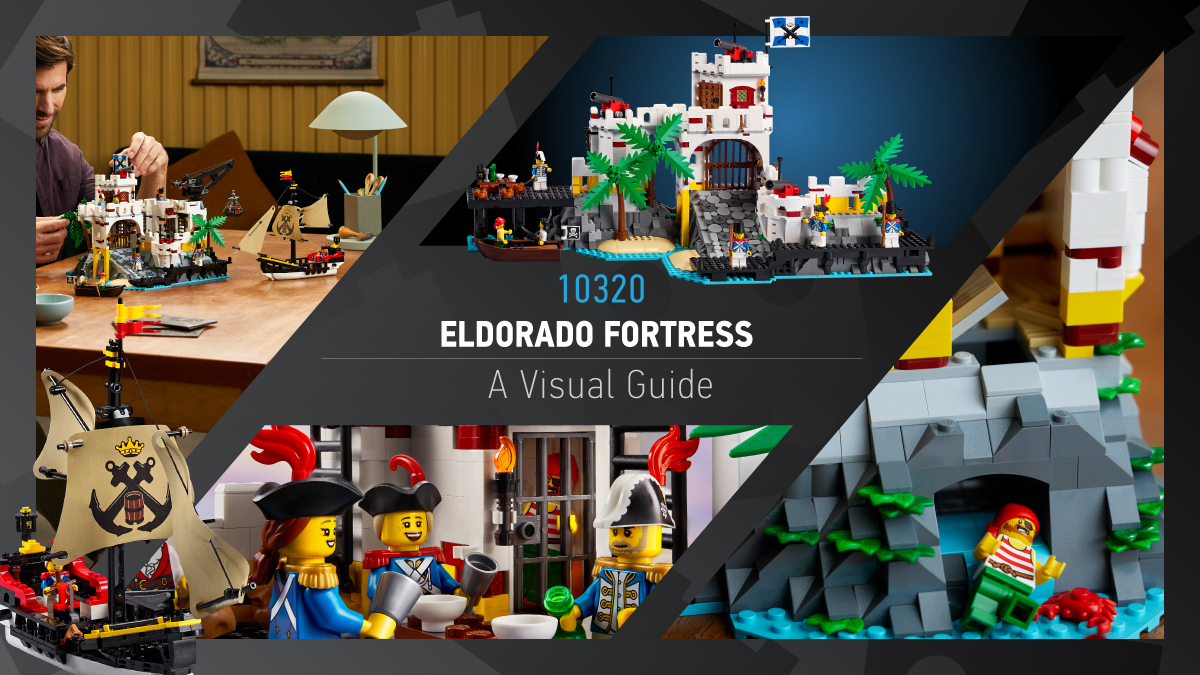 LEGO Icons 10320 Eldorado Fortress visual guide and gallery