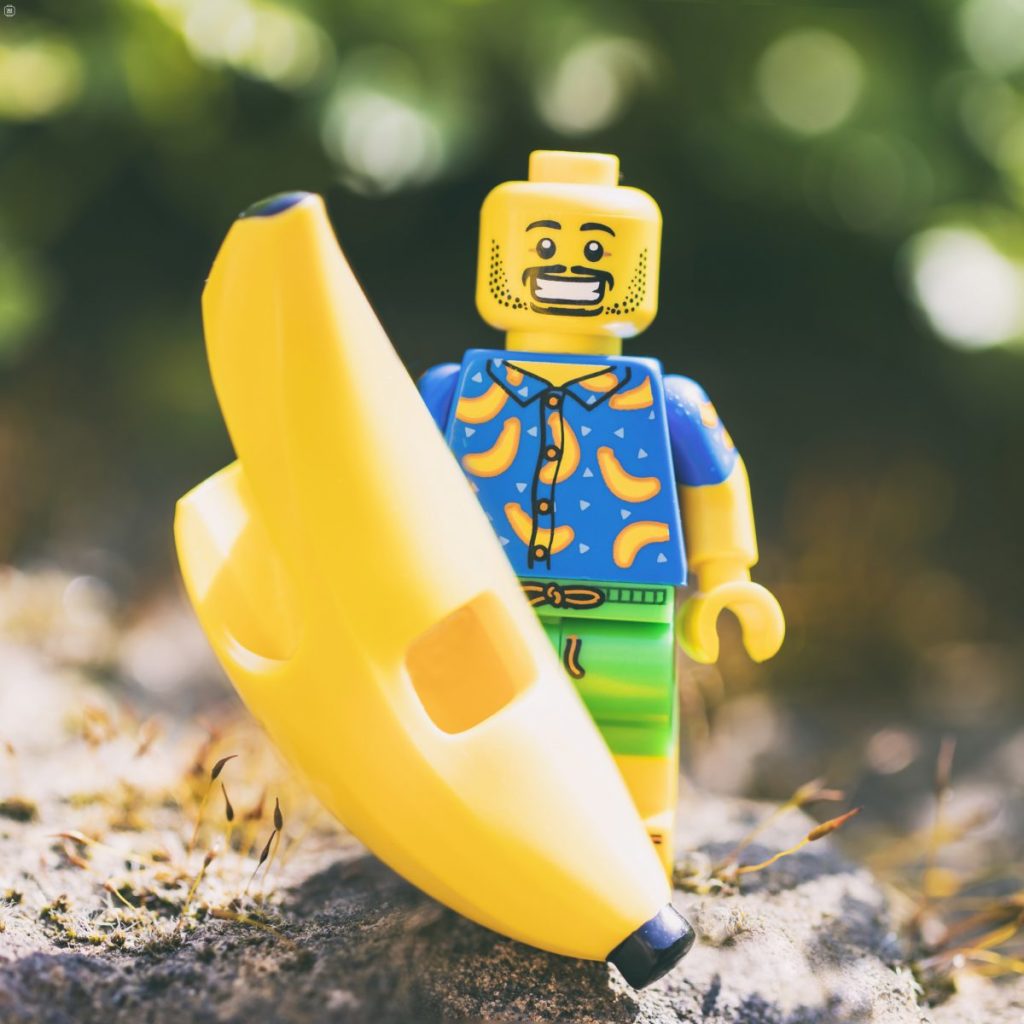 Brick Pic of the Day: Anyone for a frozen banana?