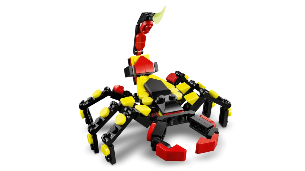 LEGO Creator 3 in 1 31159 Wild Animals Surprising Spider 7 1024x576