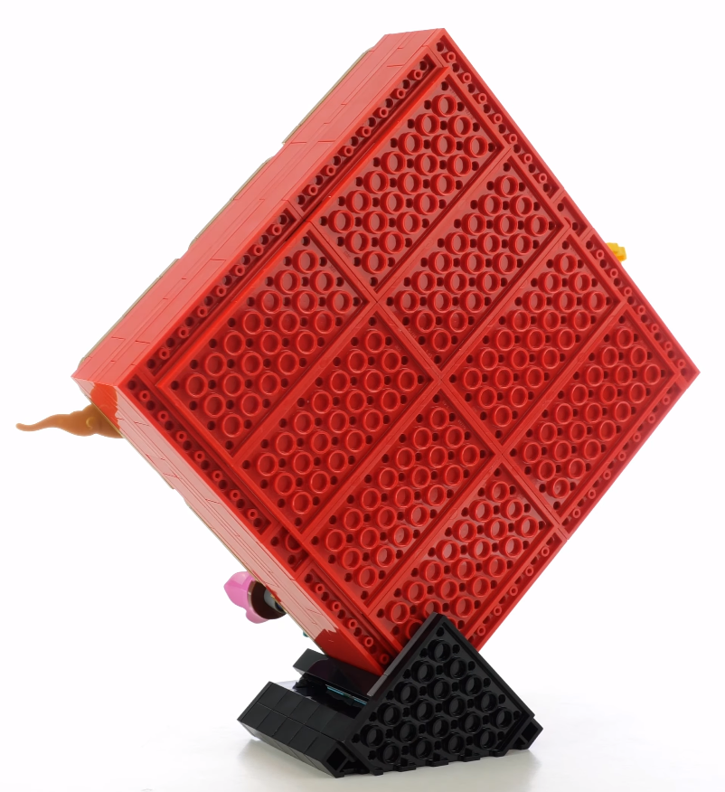 LEGO Chinese Traditional Festivals 80110 Lunar New Year Display review Austrian Brick Fan 4