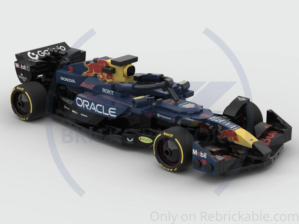 pit lane bricks factory f1 red bull rb21
