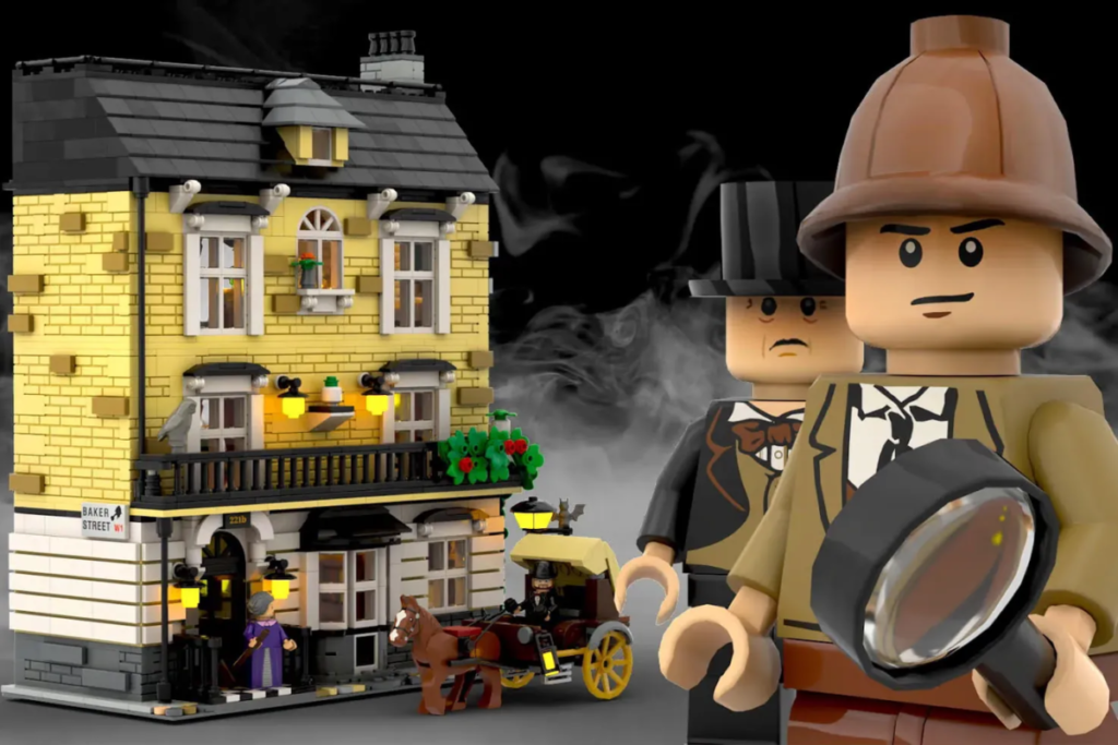 LEGO Ideas Sherlock Holmes – 221B Baker Street 1 1024x683