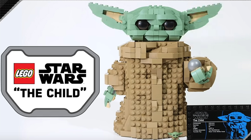 See LEGO Star Wars 75318 The Child coming together