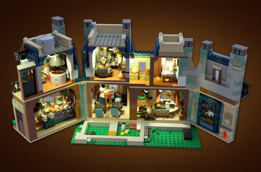 LEGO Ideas The house of chocolate interior 1