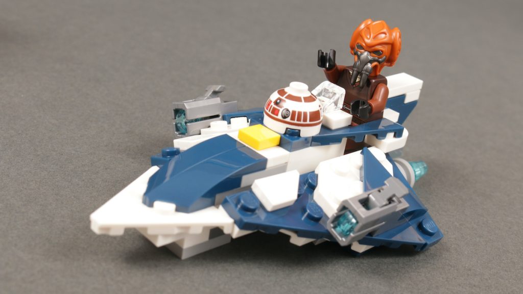 LEGO Star Wars 75400 Plo Koons Jedi Starfighter Microfighter review title 1024x576