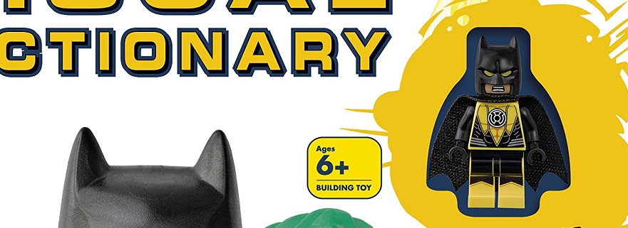 Exclusive LEGO Yellow Lantern Batman coming with DC Super Heroes Visual Dictionary