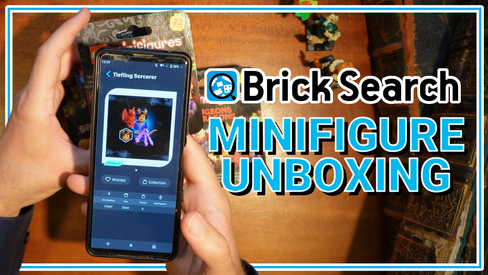 Unboxing D&D Collectible Minifigures with Brick Search