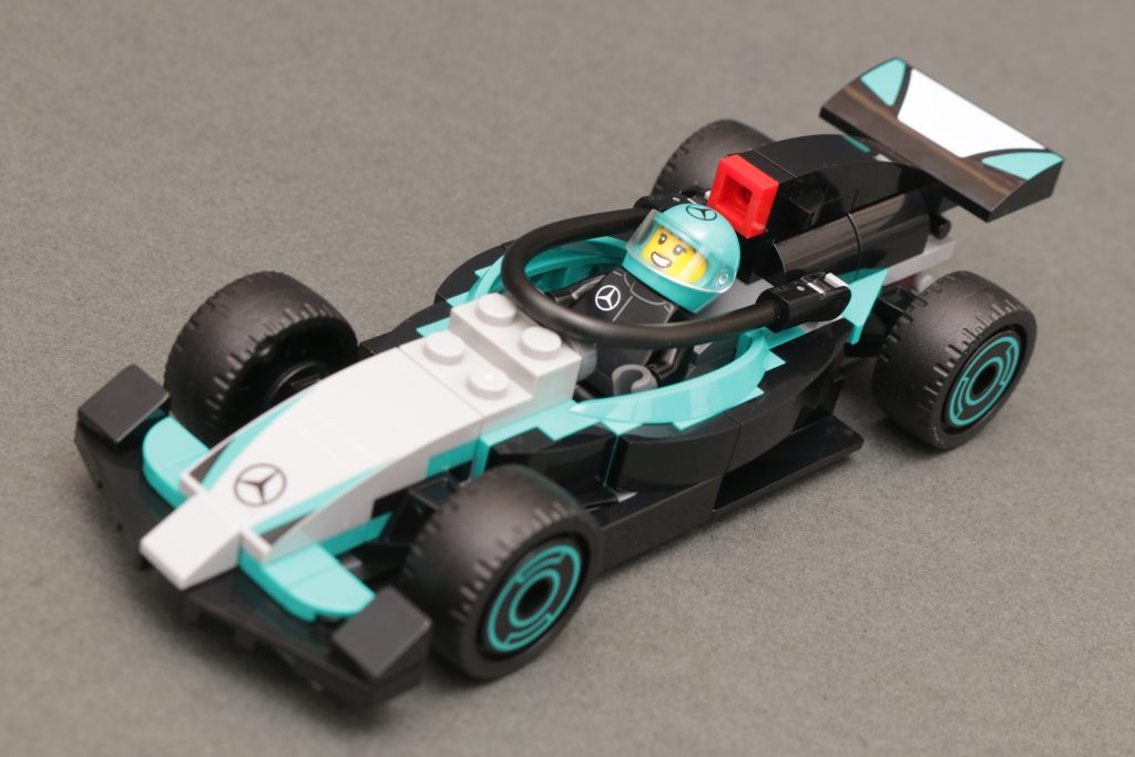 LEGO City 60444 F1 Garage Mercedes AMG Alpine Cars review 17 1024x683