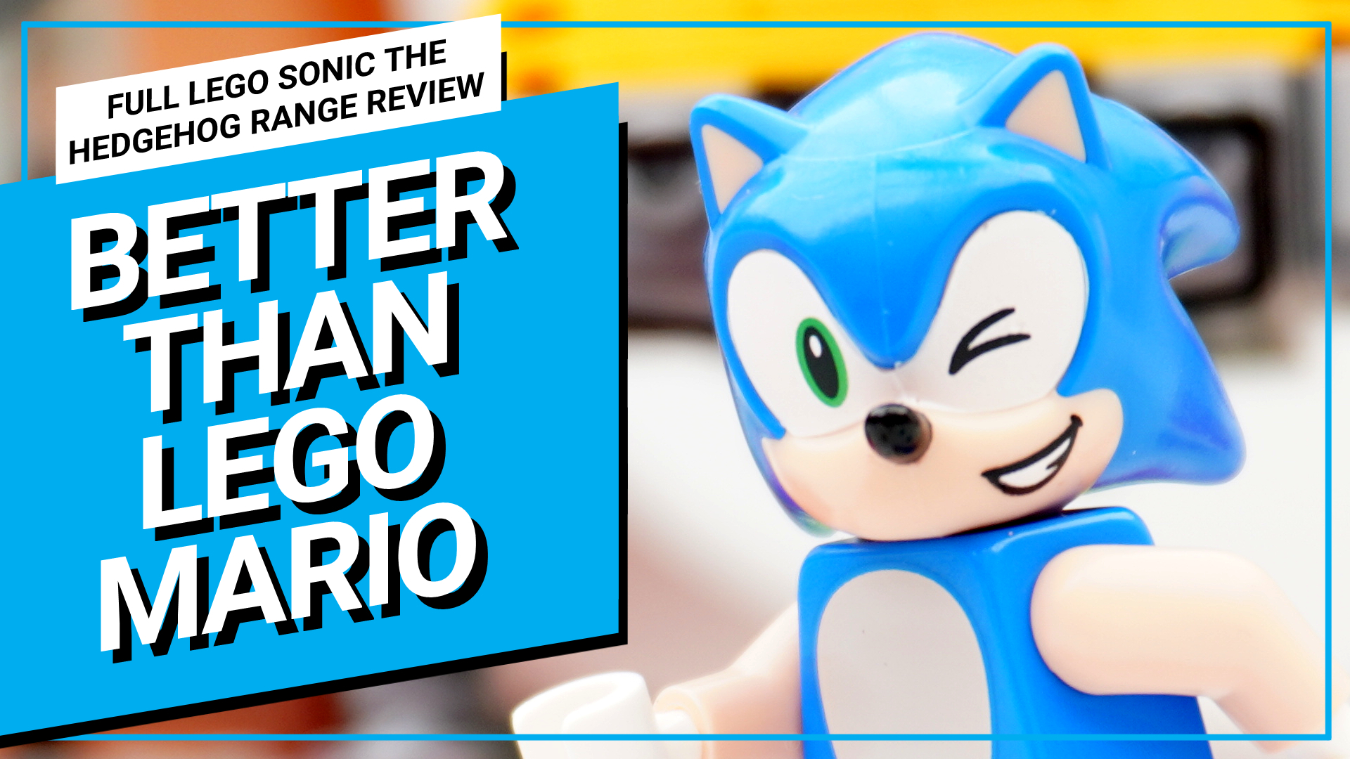 WATCH: LEGO Sonic does what Nintendon't