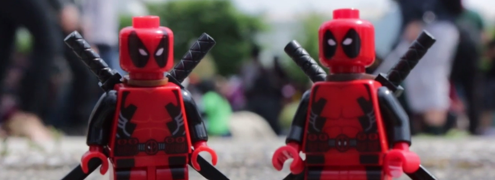 Fake LEGO Deadpool spotting at MCM Comic Con London