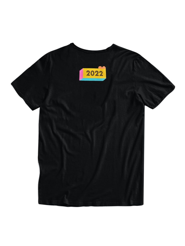 LEGO CON 2022 Shirt back