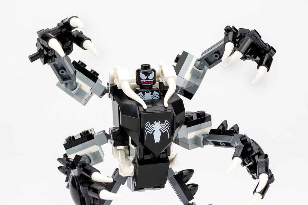 LEGO Review Spiderjet VS Venom Mech 08