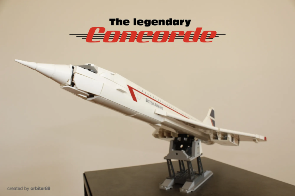 LEGO Ideas The Legendary Concorde 1 1024x682