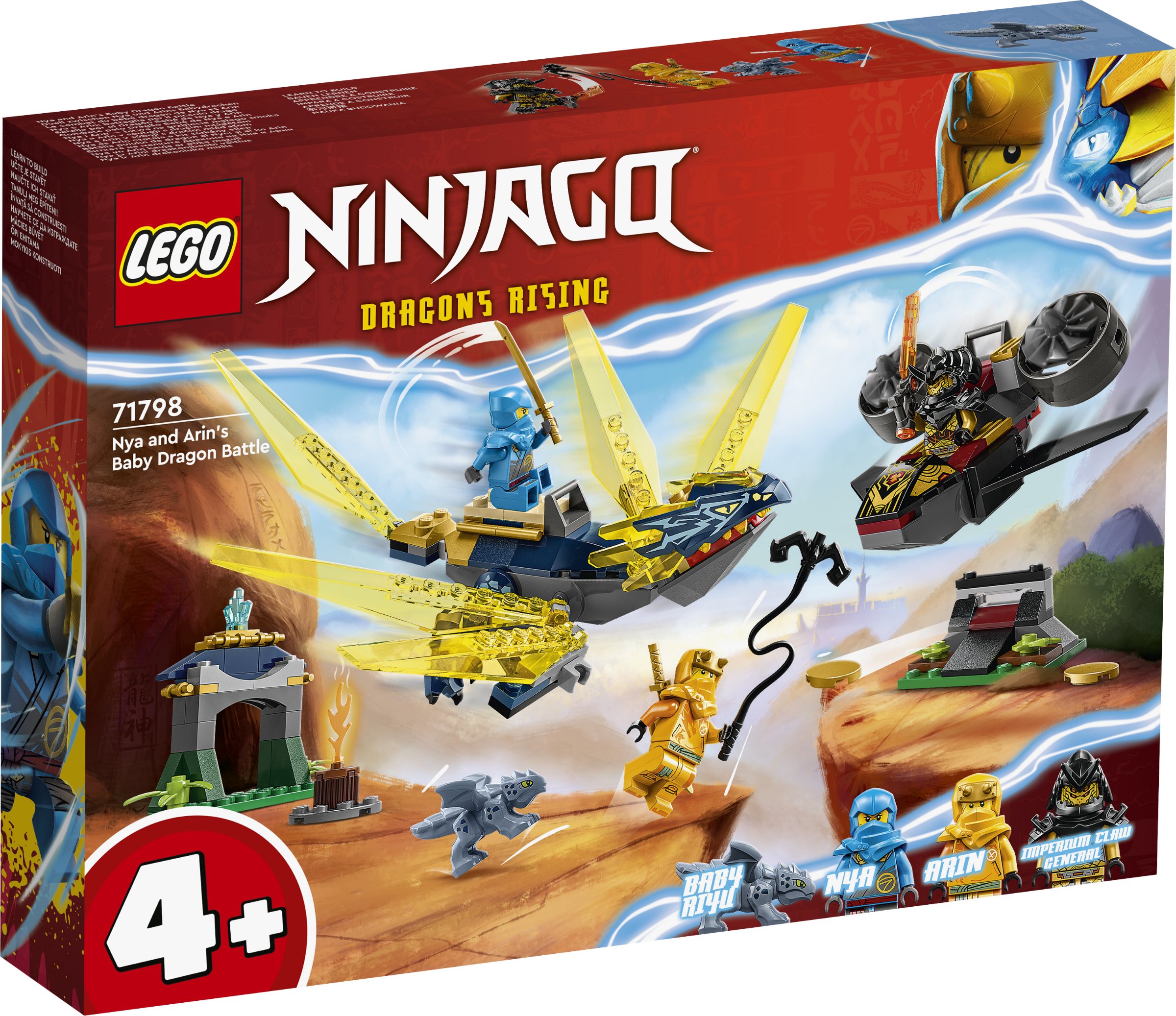 LEGO NINJAGO 71798 Nya and Arins Baby Dragon Battle 1