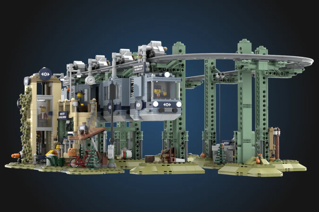 LEGO Ideas Working Suspension Railway 1 1024x683