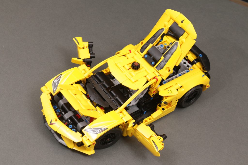 LEGO Technic 42205 Chevrolet Corvette Stingray 42204 Fast and Furious Toyota Supra MK4 and 42203 Tipping Dump Truck reviews 24 1024x683