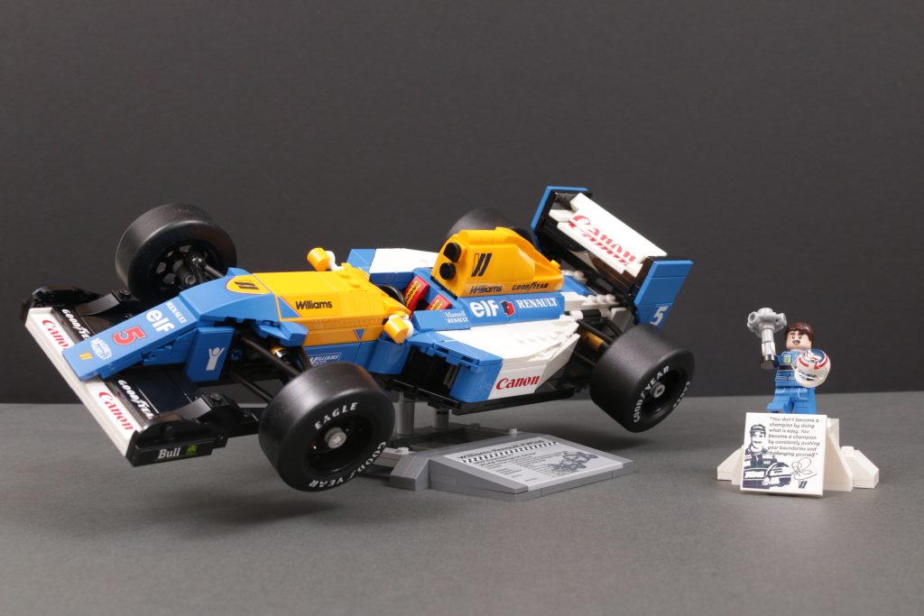 LEGO Icons 10353 Williams Racing FW14B Nigel Mansell review 17 1024x683