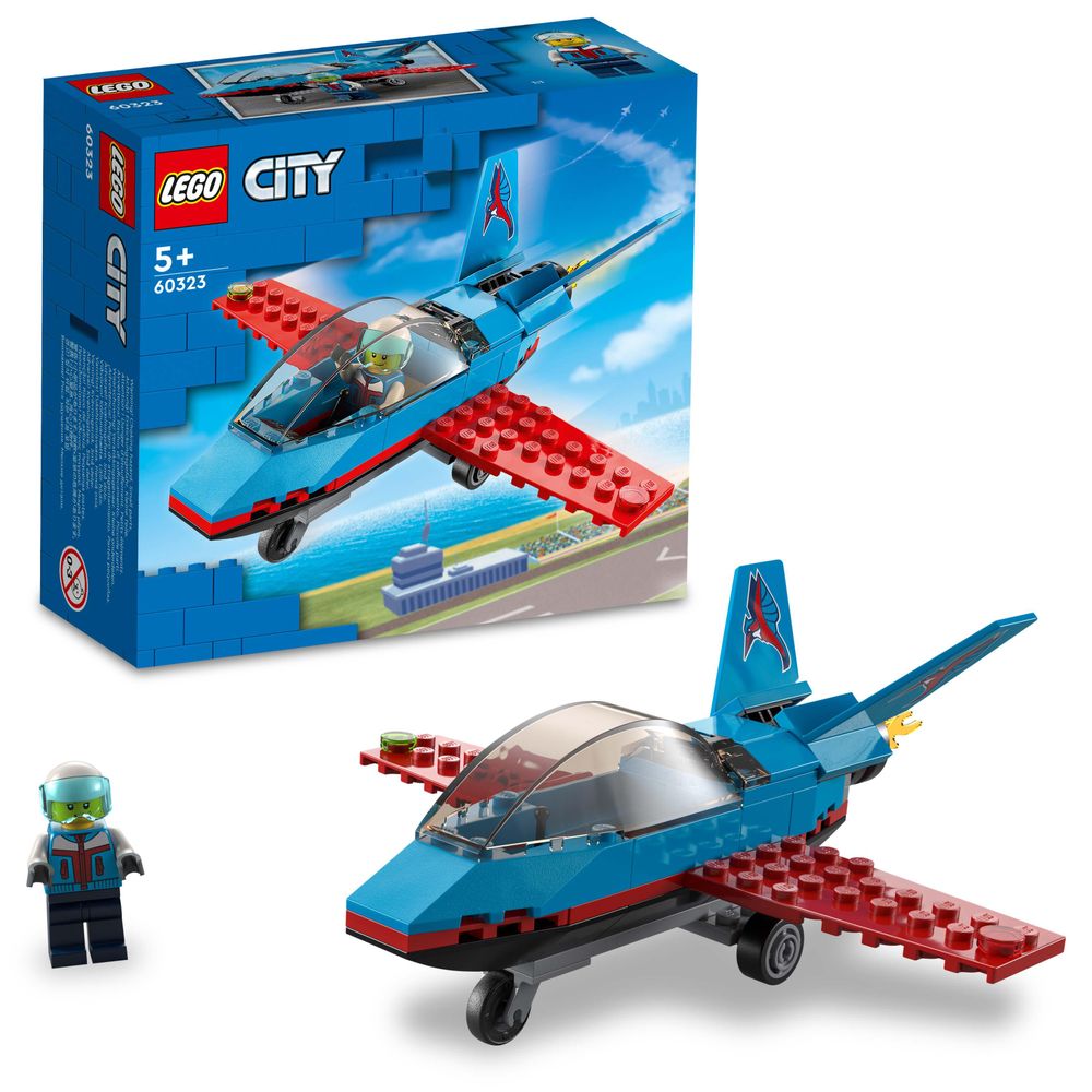 LEGO CITY 60323 Stunt Plane 1