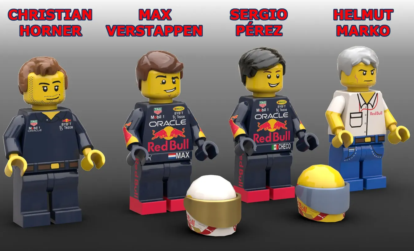 LEGO Ideas Red Bull RB18 3