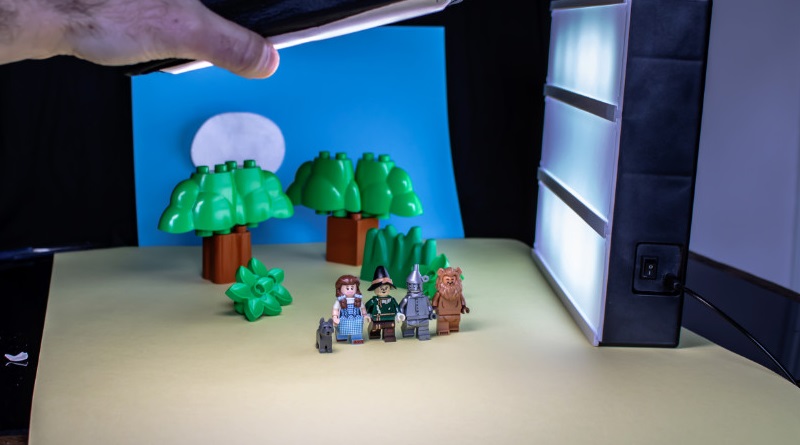 Brick Pic of the Day: Behind the curtain