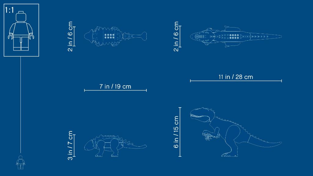 LEGO Jurassic World 75941 Indominous Rex vs Ankylosaurus 11