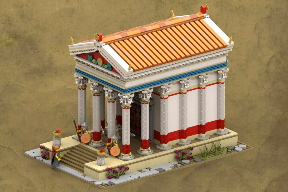 Ancient Roman Temple 2