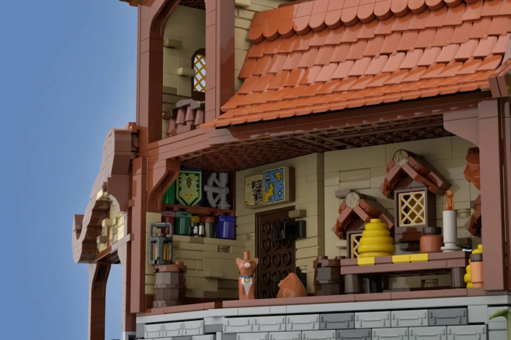 LEGO Ideas medieval bee farm 6 1024x681