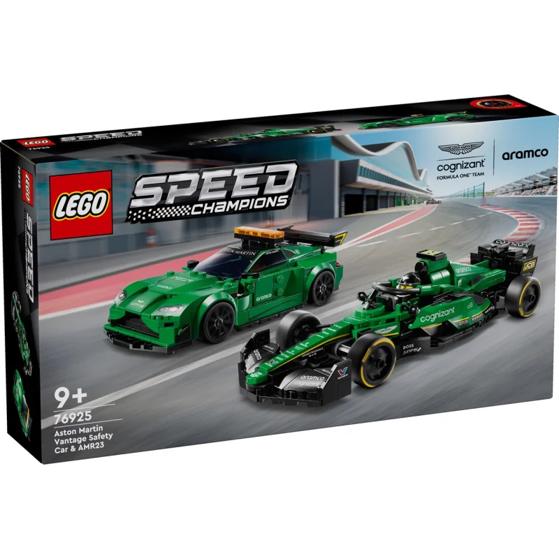 lego speed champions 76925 aston martin f1 safety car amr23