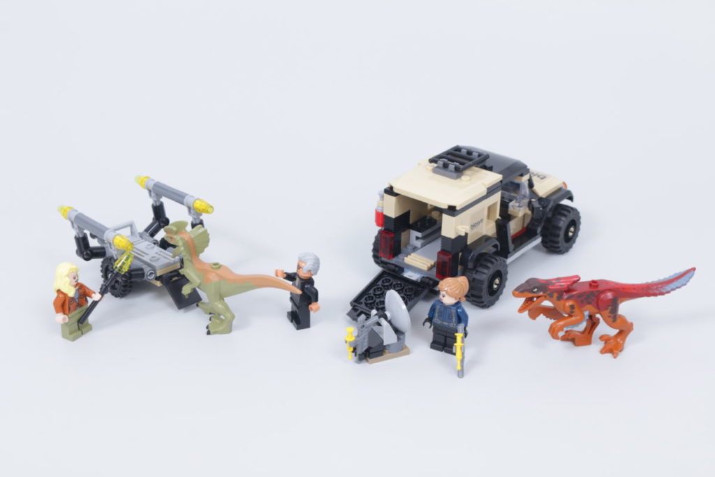 LEGO Jurassic World 76951 Pyroraptor Dilophosaurus Transport review 3 1024x683