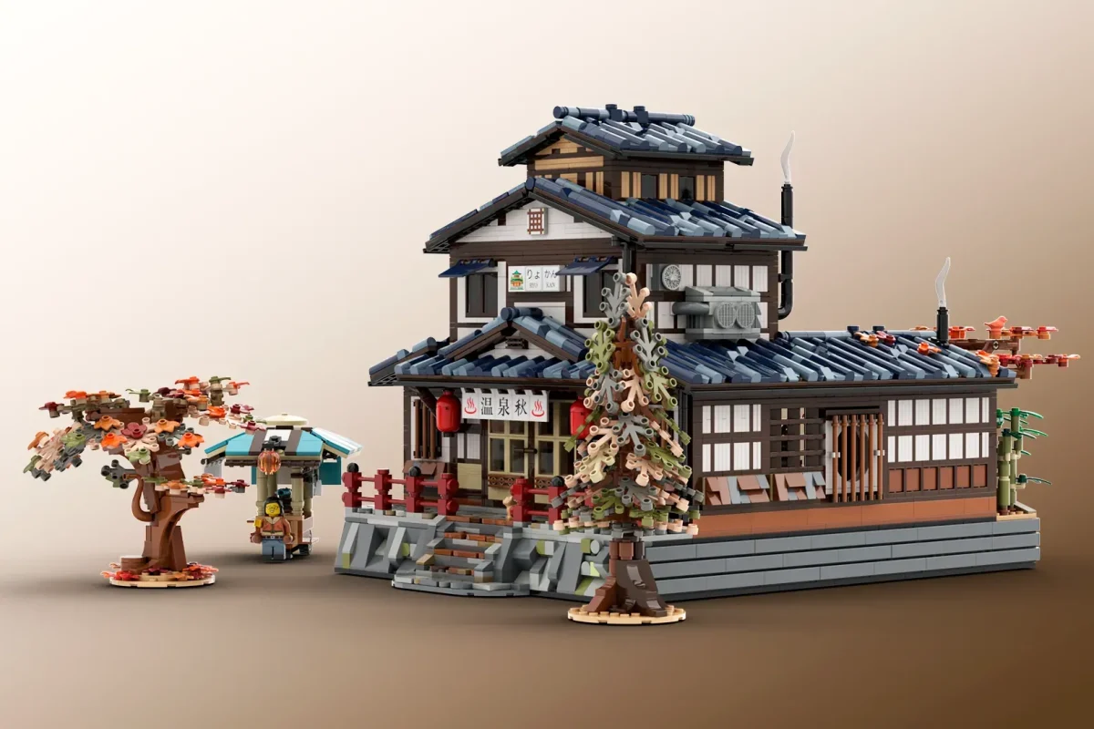 LEGO Ideas autumn japanese onsen 2 1200x800