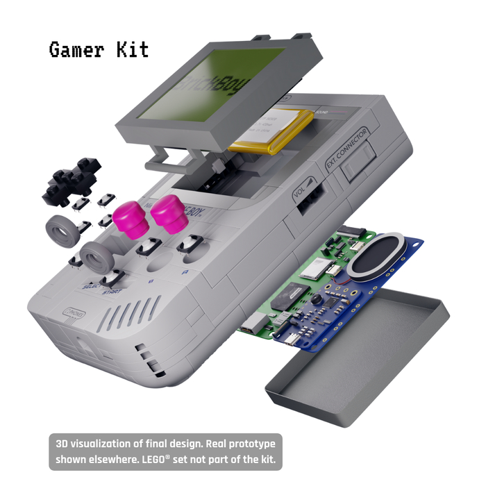 BrickBoy Kickstarter LEGO Game Boy mod 1
