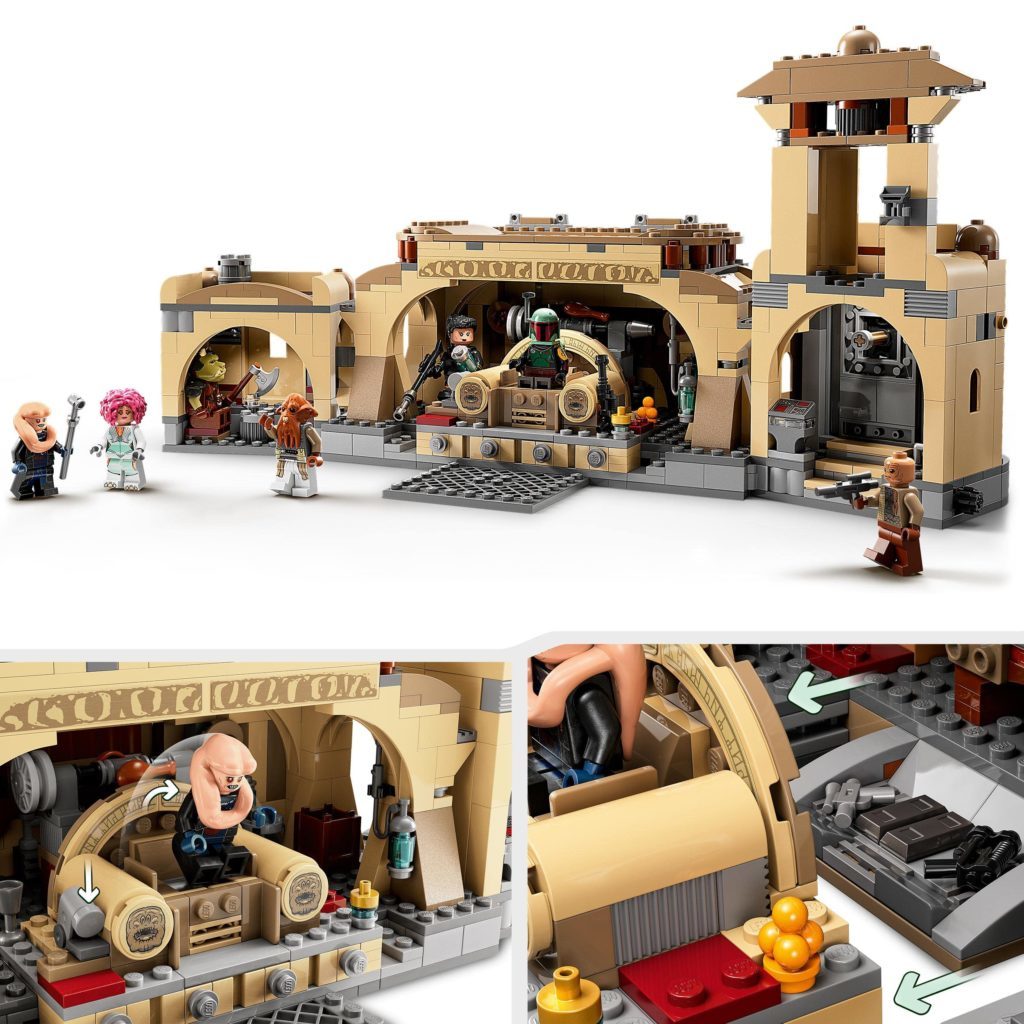 LEGO Star Wars 75326 Boba Fetts Throne Room features 1024x1024