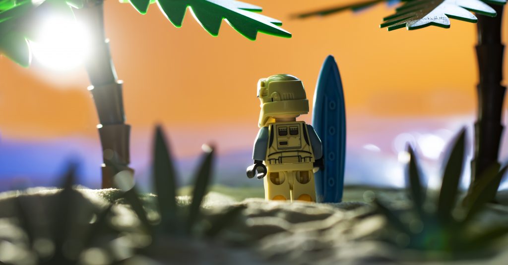 Brick Pic of the Day: Surfin' on Scarif